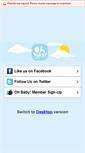 Mobile Screenshot of m.ohbabymagazine.com